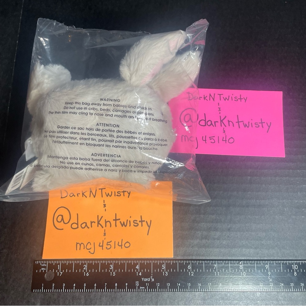 LAST ONE!!! BNWT RETIRED JELLYCAT CABOODLE BUNNY SEALED IN PLASTIC - Picture 5 of 10